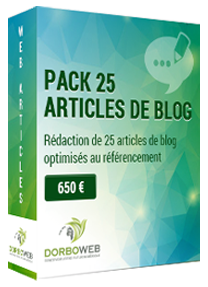 Rédaction de 25 articles de blog optimisés au référencement