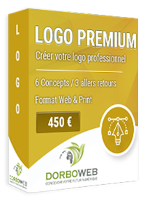 Création de votre logo profesionnel sur mesure pour 450 €