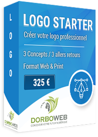 Nous créons votre logo professionnel sur mesure pour 325 €