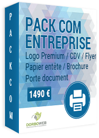 Pack supports de communication pour entreprise