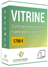 Découvrez notre pack web vitrine à partir de 1790 €